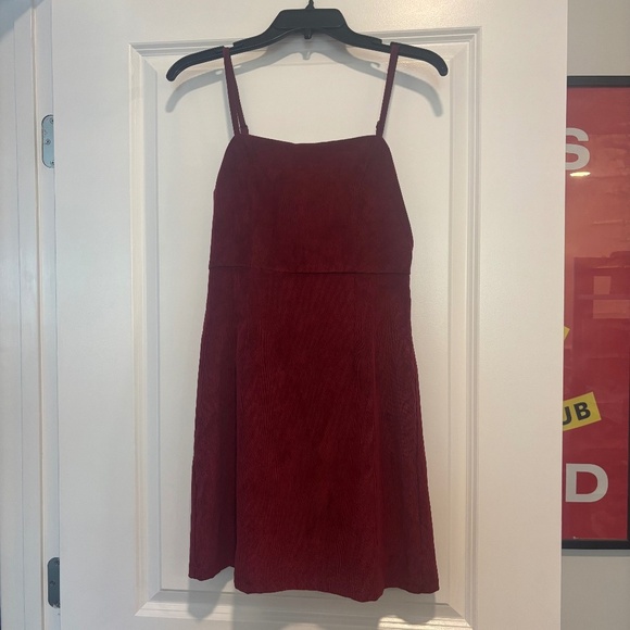 Urban Outfitters UO Cooperative Empire Waist Corduroy Dress - Picture 3 of 10